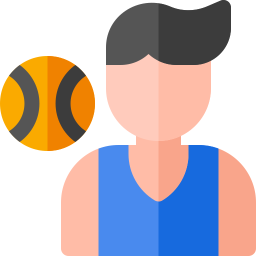 jugador de baloncesto icono gratis