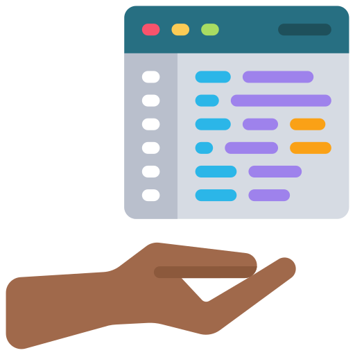 programación web icono gratis