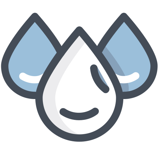 agua limpia icono gratis
