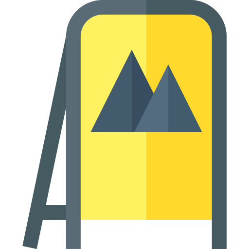 Poster free icon