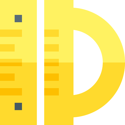 Ruler free icon Ruler free icon