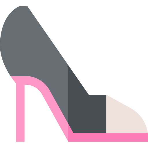 Heel Basic Straight Flat icon