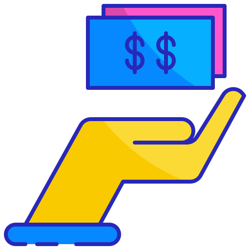 Cash Generic Outline Color icon