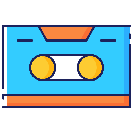 cassette Icône gratuit cassette Icône gratuit