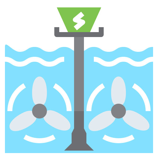 Tidal power Generic Flat icon