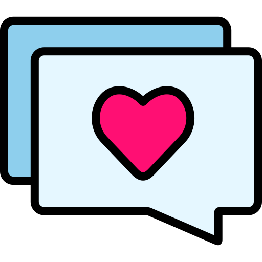 Chat - free icon