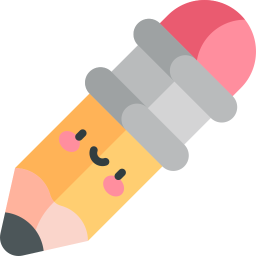 Pencil Kawaii Flat icon