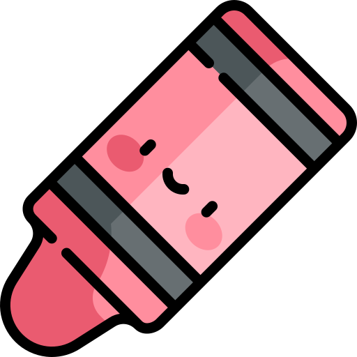 Crayon Kawaii Flat icon