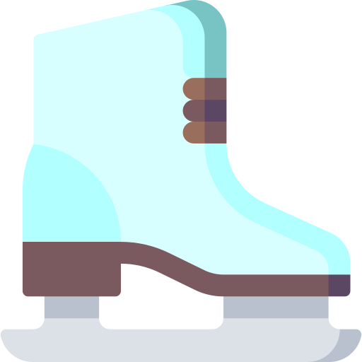 patines de hielo icono gratis