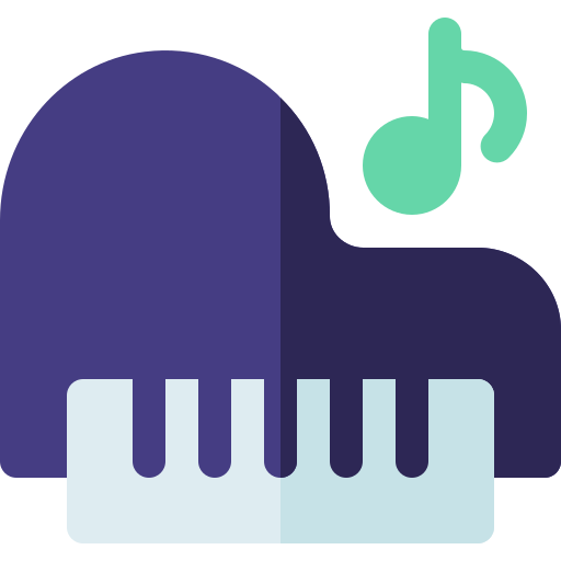 piano icono gratis