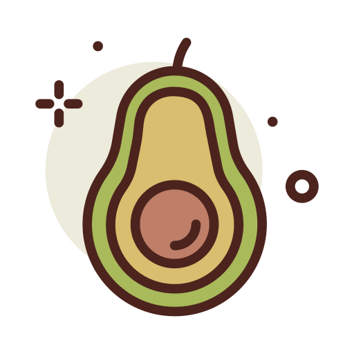 aguacate icono gratis