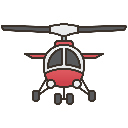 helicóptero icono gratis