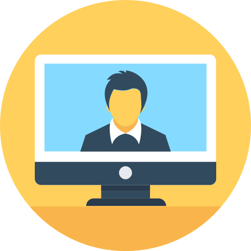 Video conference free icon Video conference free icon