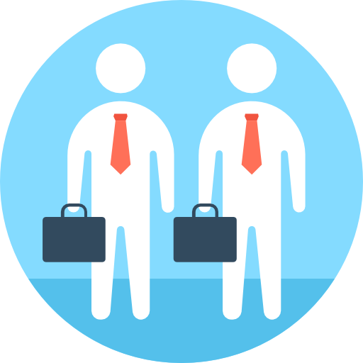 empresarios icono gratis