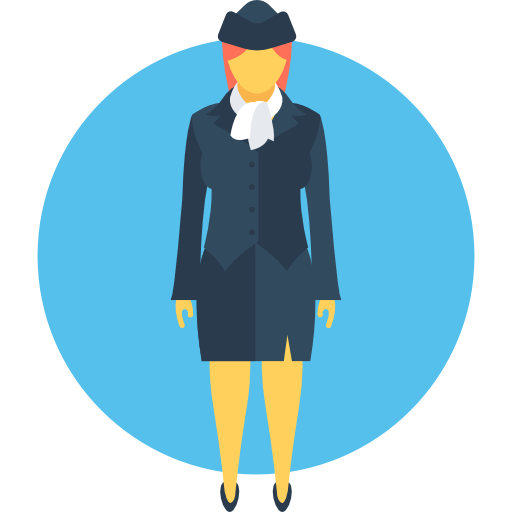 Stewardess free icon Stewardess free icon