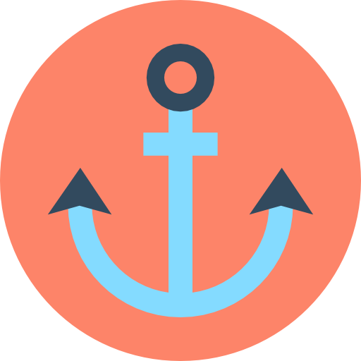 Anchor free icon