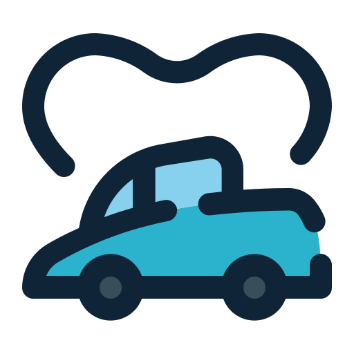 voiture de mariage Icône gratuit
