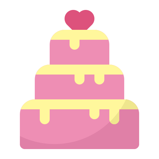 gâteau de mariage Icône gratuit gâteau de mariage Icône gratuit