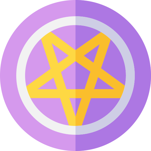 Satanism Basic Straight Flat icon