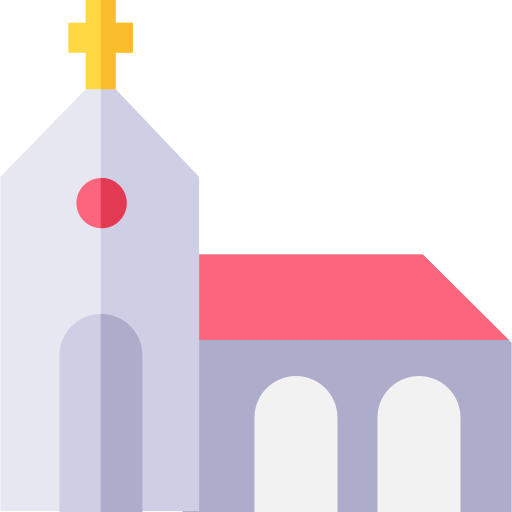 Church Basic Straight Flat icon