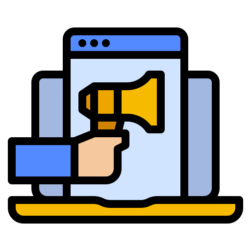 Marketing free icon