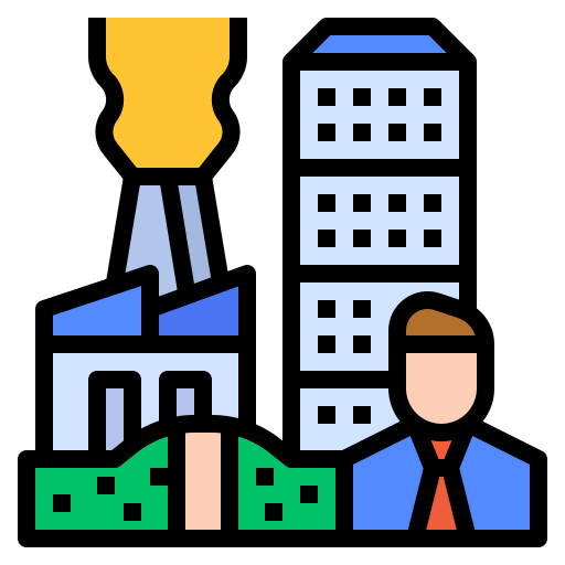 Businessman Ultimatearm Lineal Color Icon