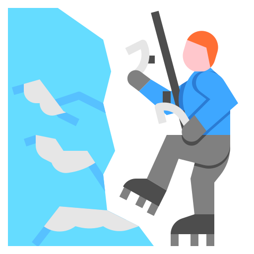 alpinismo icono gratis