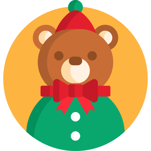 oso de peluche icono gratis