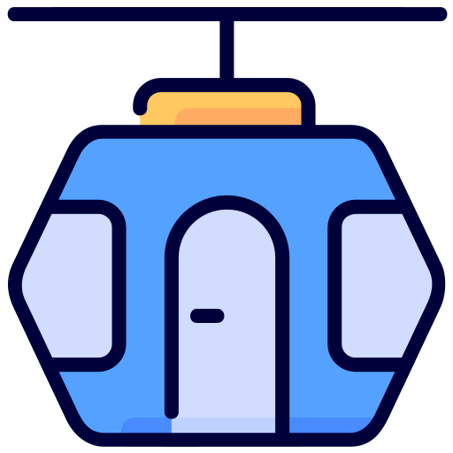téléphérique Icône gratuit