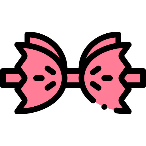 corbata de moño icono gratis