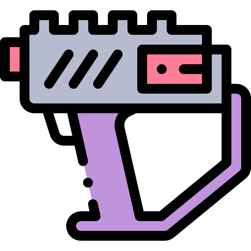 pistola espacial icono gratis