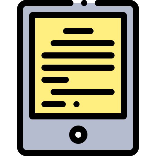 libro electronico icono gratis