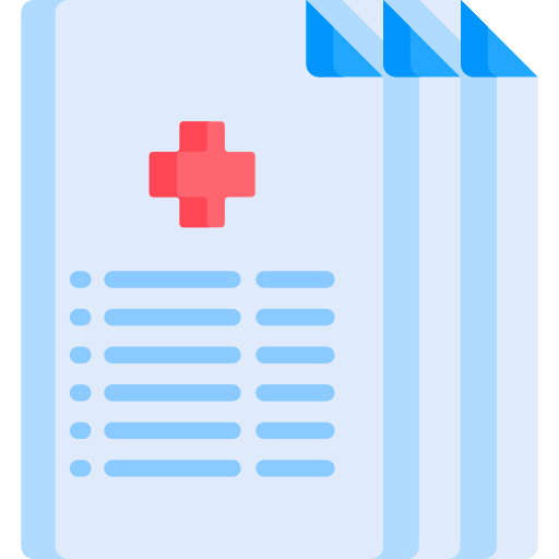 archivo médico icono gratis