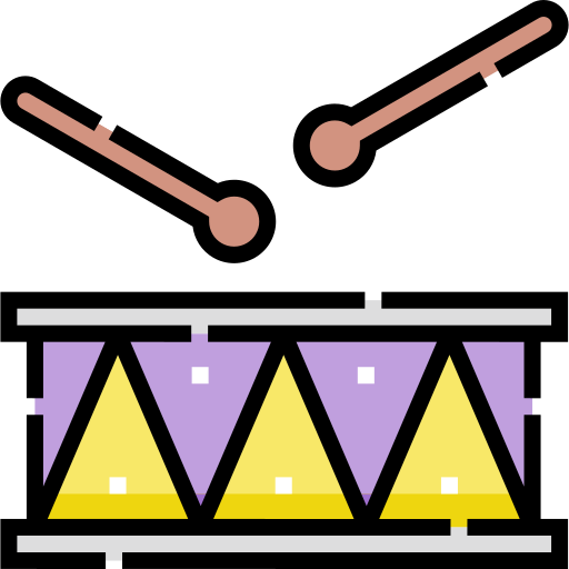 tambor icono gratis