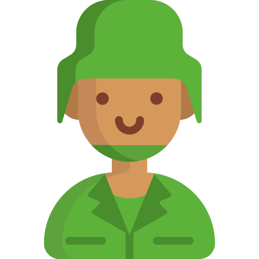 Soldier Special Flat icon