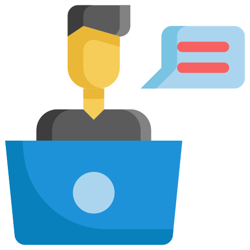 comunicación icono gratis