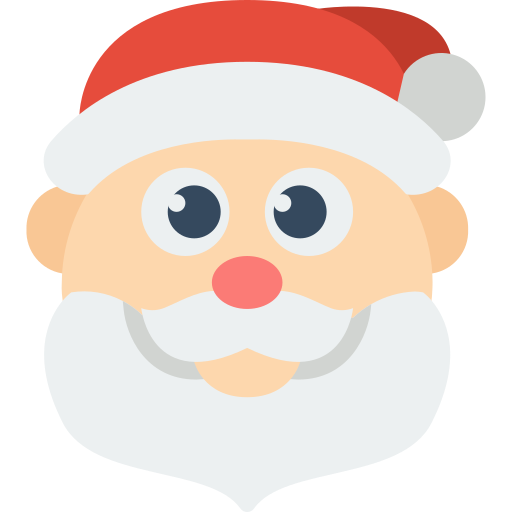 papá noel icono gratis