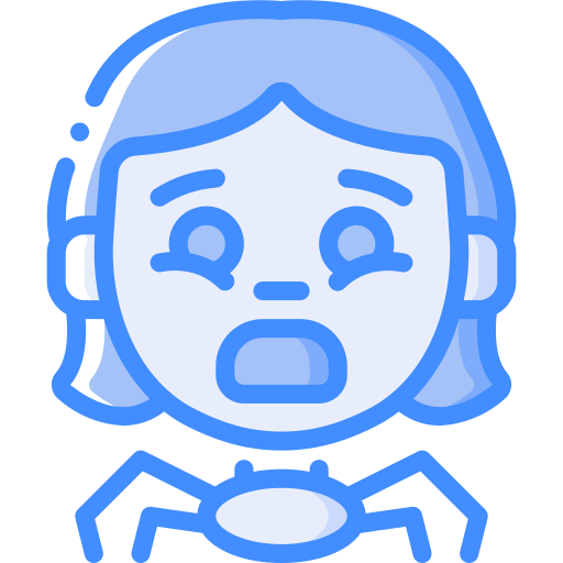 Scared free icon