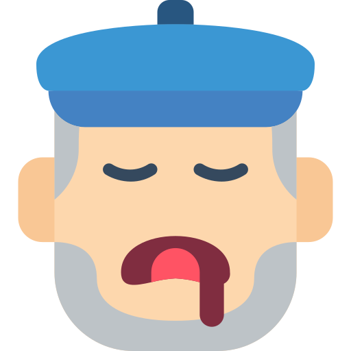 dormido icono gratis