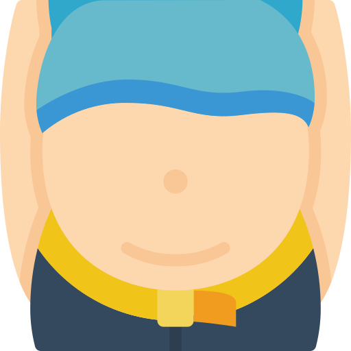 vientre icono gratis