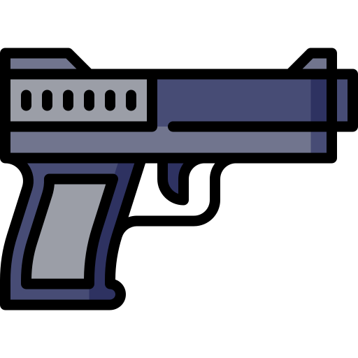 Handgun Special Lineal color icon