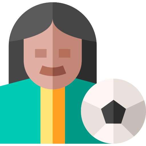 jugador de fútbol icono gratis