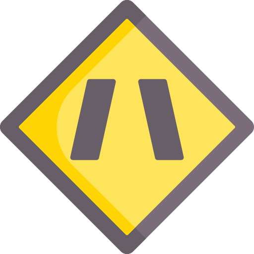 Narrow road Special Flat icon