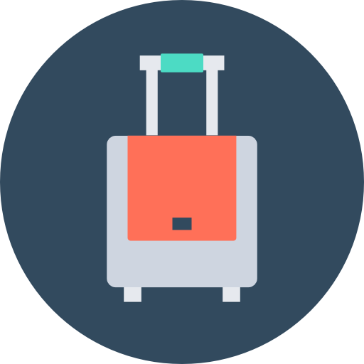 Suitcase free icon