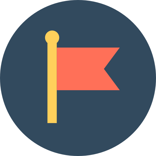 Flag free icon