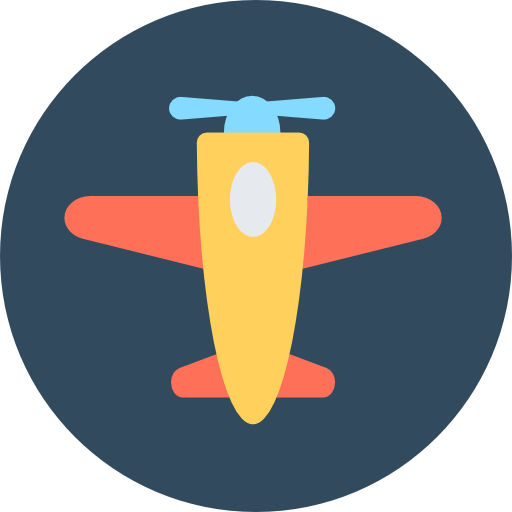 Aeroplane - Free transport icons