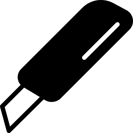 cortador icono gratis