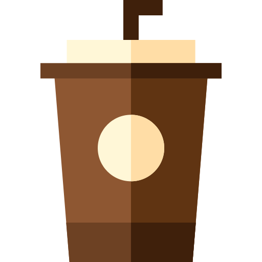 Coffee Basic Straight Flat icon