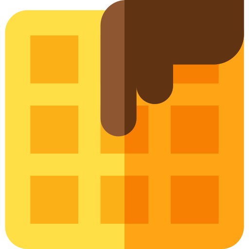 Waffle free icon Waffle free icon