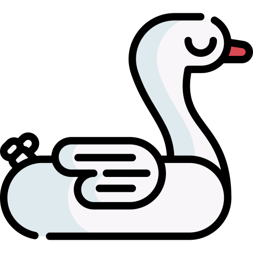 barco cisne icono gratis